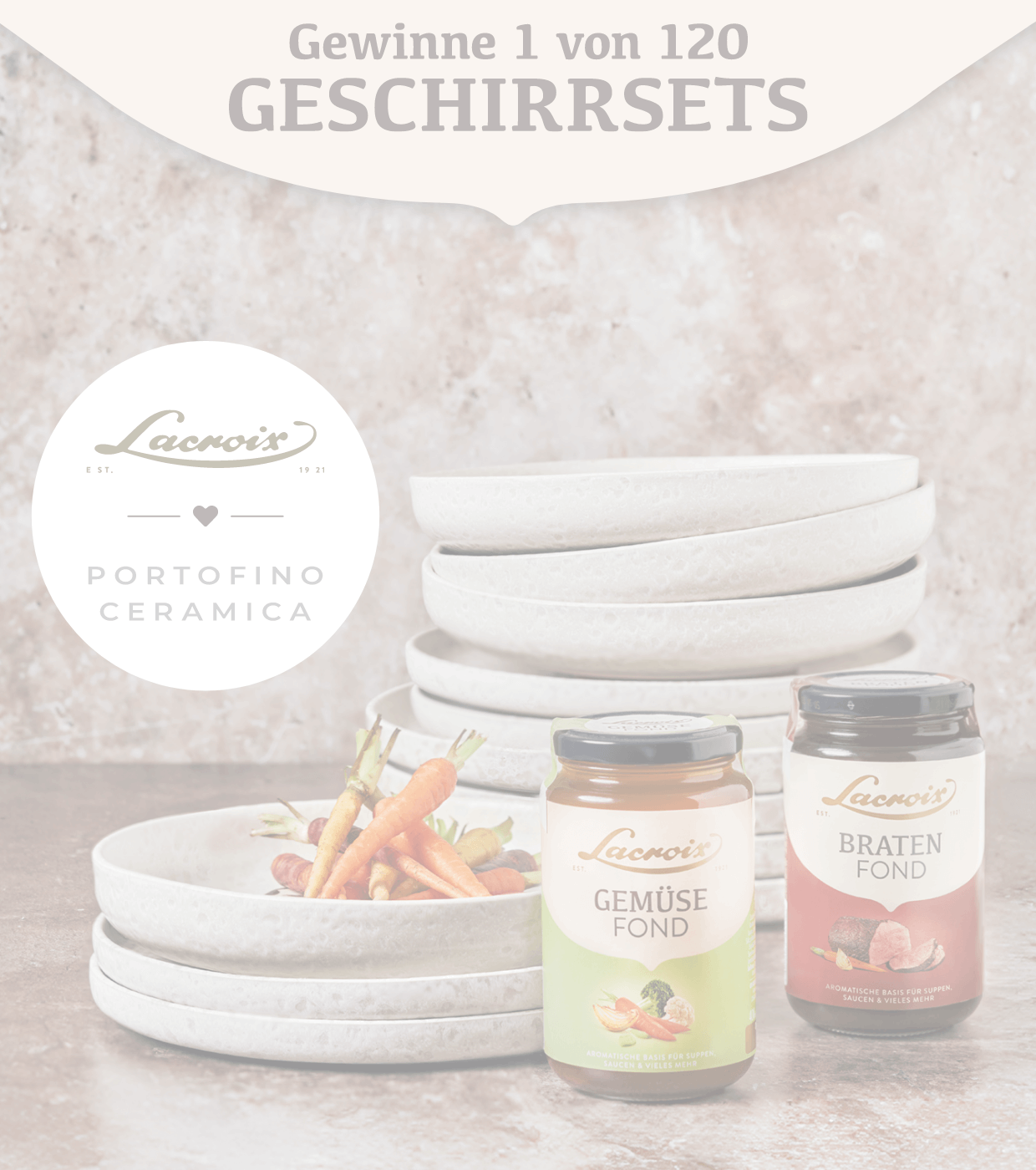 Lacroix in Kooperation mit Portofino Ceramica